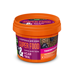 Bədən Skrabı Fito Super Food Tonlaşdırıcı Acai Və Chia 100 ml