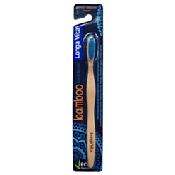 Diş fırçası Longa Vita Bamboo mavi 4630017713271