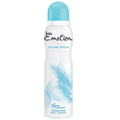 Sprey Dezodorant Qadınlar Üçün Emotion Ocean Ocean Fresh 150 ml