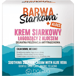 Üz Kremi Barwa Sulphur Sakitləşdirici Aloe 50 gr