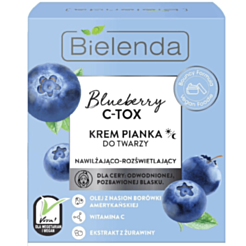 Üz Kremi Bielenda Qaragilə C-Tox Nəmləndirici Və Ağardıcı 50 gr