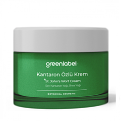 Üz Kremi Greenlabel Bərpaedici Və Yeniləyici Kantaron Yağı 50 ml