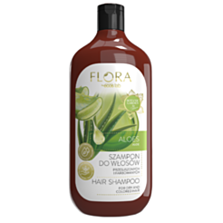 Şampun Elfa Pharm Flora Quru Və Rəngli Saçlar Üçün Aloe 500 ml