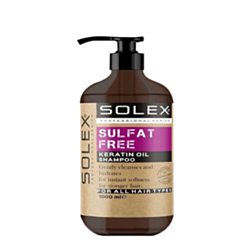 Şampun Solex Sulfat free keratin yağı ilə1000ml 8682511151895