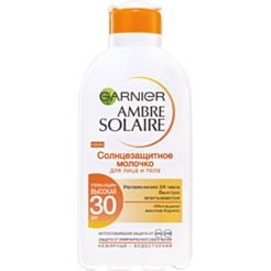 Крем солнцезащитный Garnier Ambre Solaire Spf 30+ 200 мл