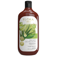 Saç Balzamı Elfa Pharm Flora Quru Və Rəngli Saçlar Üçün Aloe  500 ml