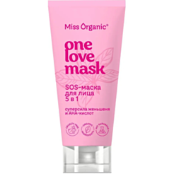 Üz maskası Miss Organic One Love 5-i 1-də 50 ml 4660205476992