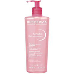 Üz Yuma Geli Bioderma Sensibio Həssas Və Problemli Dəri Üçün 500 ml