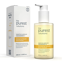 Üz təmizləmə geli The Purest Solutions salisilik turşu 0,5% və niasinamid 1% 200ml 8682773091953