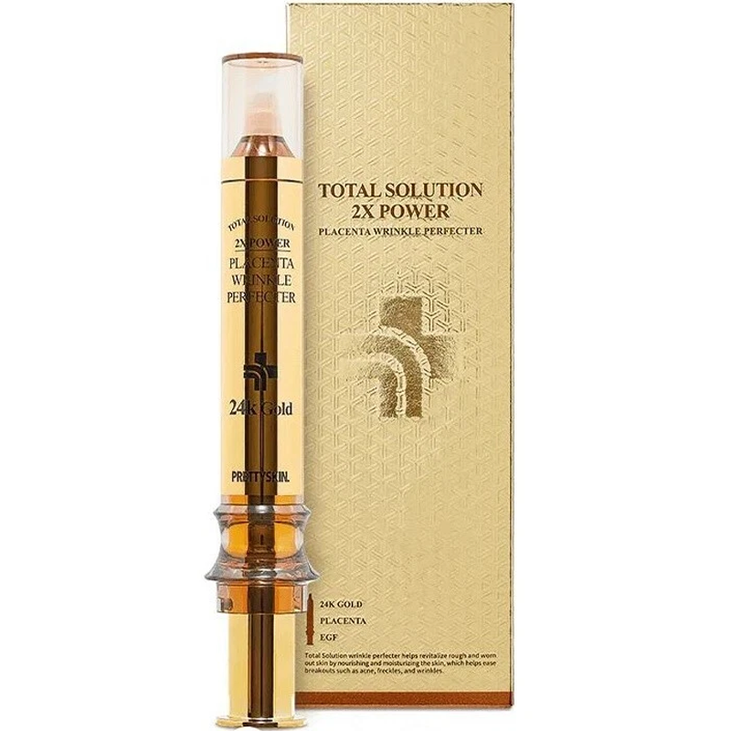 Üz Kremi Prettyskin Total Solution 2X Power Placenta Qırışlara