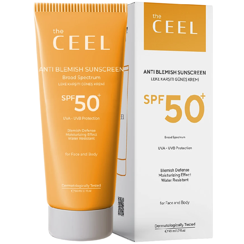 Üz və bədən üçün günəşdən qoruyucu krem Ceel Anti-Spot SPF 50+ 50 ml