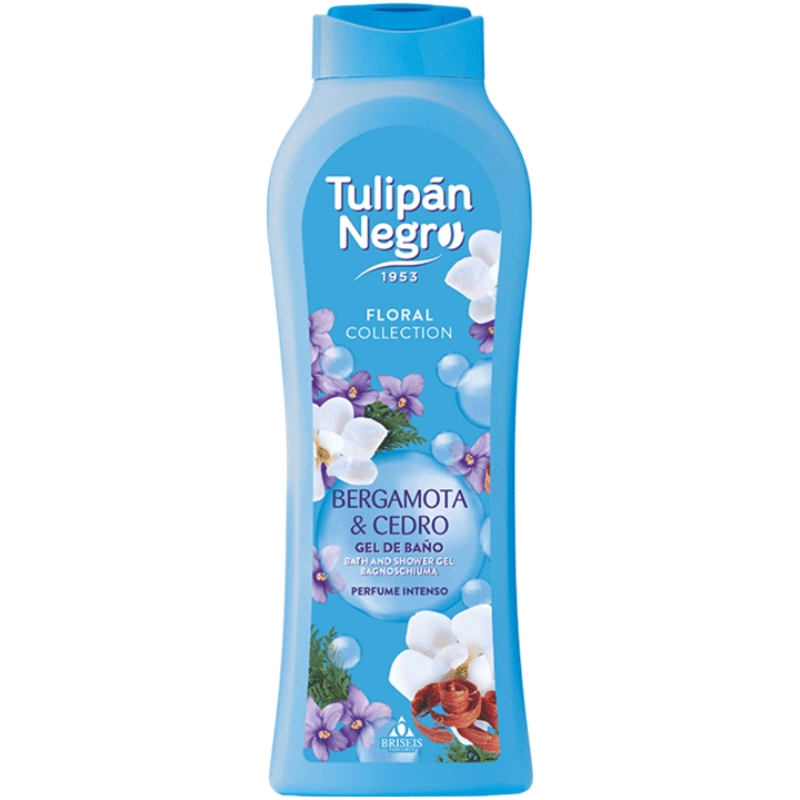 Duş geli Tulipan Negro Perfume Bergamota Y Cedro 650 ml