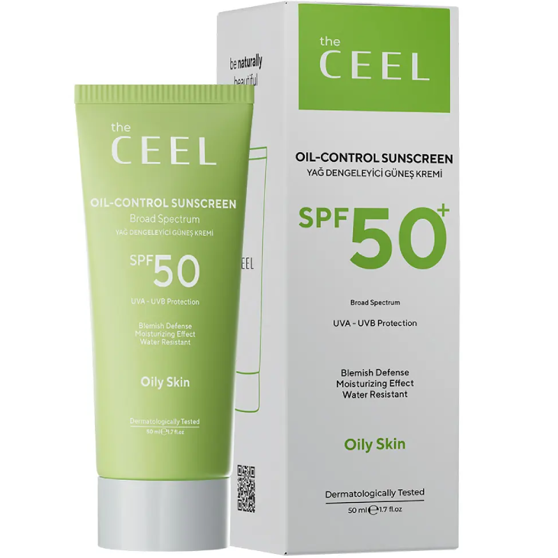 Günəşdən qoruyucu krem Ceel Oil Control yağlı dəri üçün SPF 50+ 50 ml
