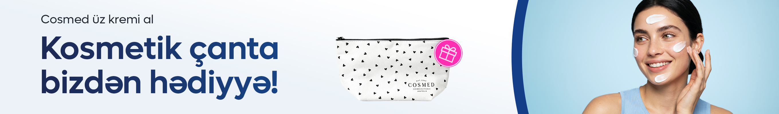 Cosmed-dən kosmetik çanta hədiyyə