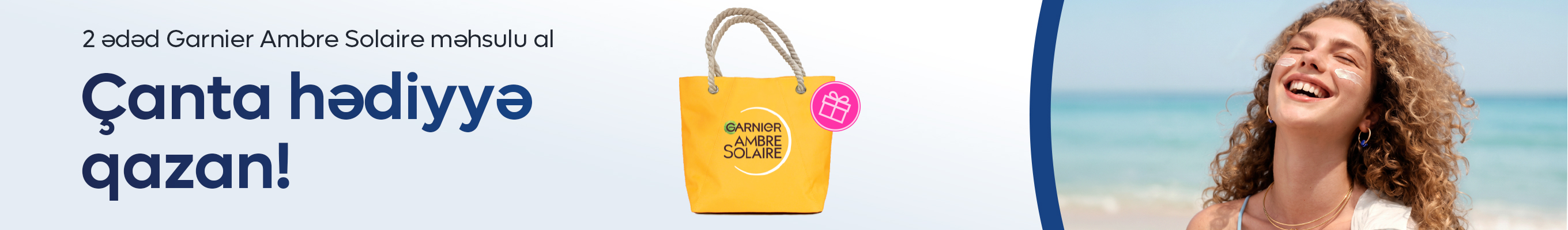 Garnier Ambre Solaire-dən çanta hədiyyə